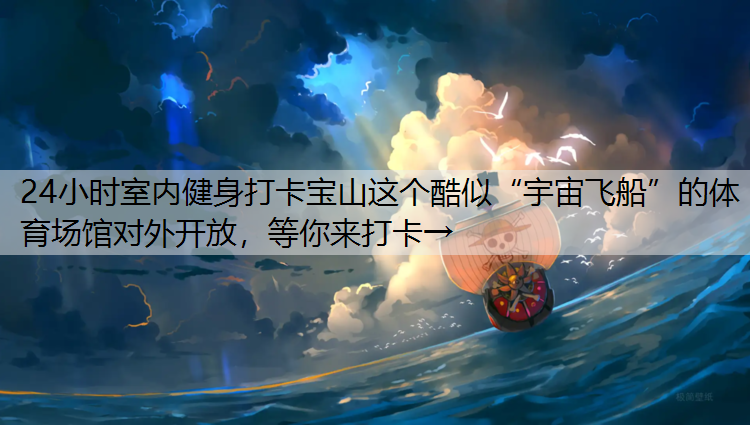 24小时室内健身打卡宝山这个酷似“宇宙飞船”的体育场馆对外开放，等你来打卡→