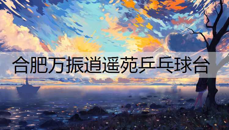 合肥万振逍遥苑乒乓球台